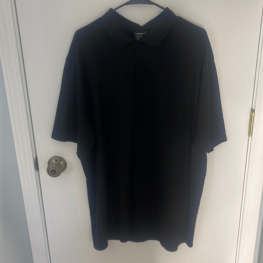 Nike black polo Nike golf